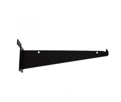 10 inch Shelf Bracket Black for Slatwall (50- pack)