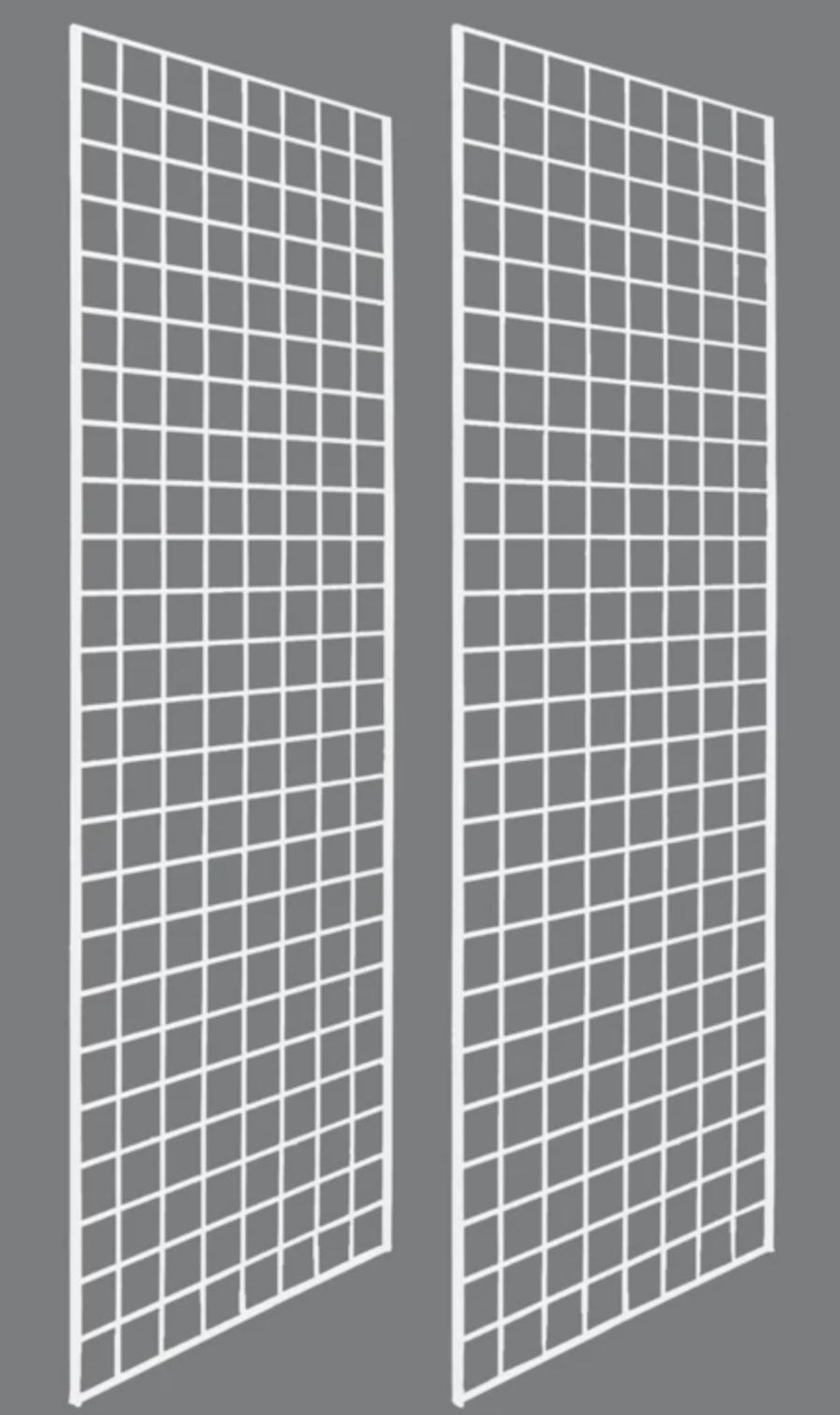 3pc 2 x 6 ft Wire Grid Panel