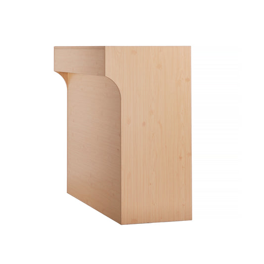 48" X 22" x 42”  ledge top Cash Wood Counter/LTC4