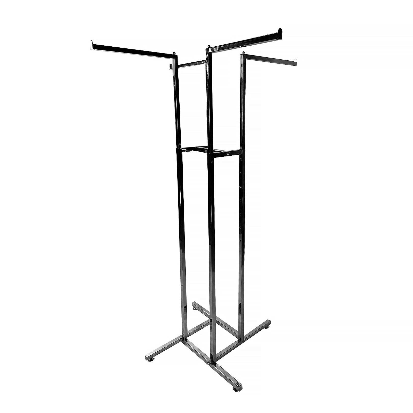 4 way clothing rack with online wheels